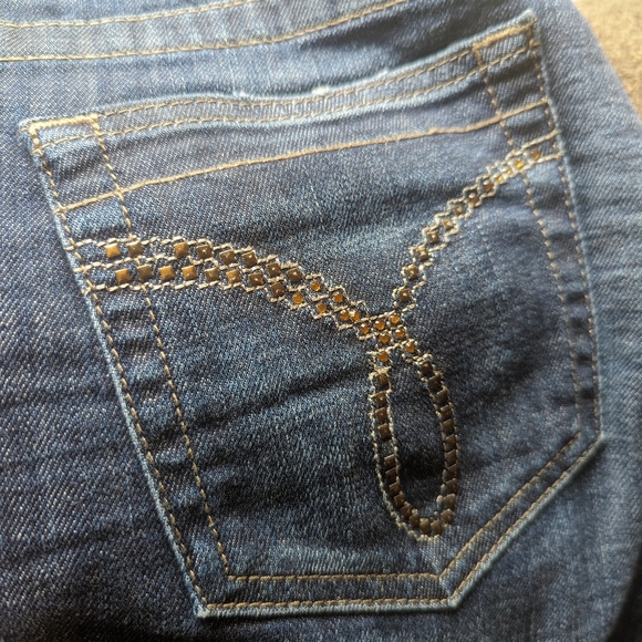 Calvin Klein Lean Boot Jeans, Women's Size 30/10x32", 9" Rise - Picture 6 of 6